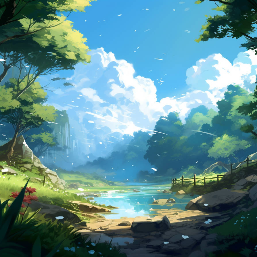 A hand holding a flower over water